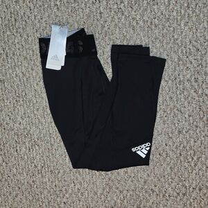 NWT Adidas 3/4 High Rise Tech Fit Leggings Women's Size XS